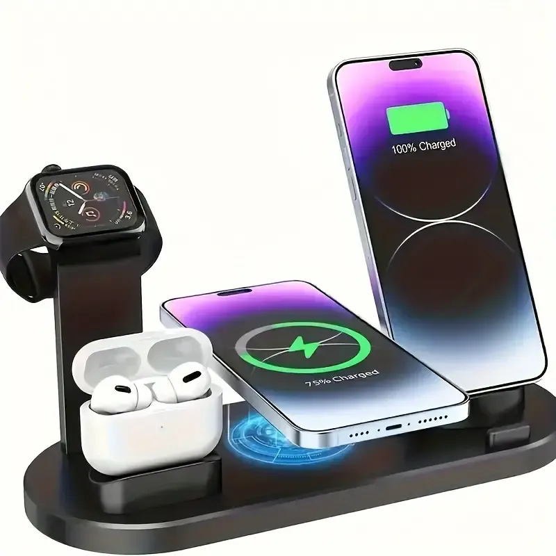 Foldable 3-in-1 Wireless Charger