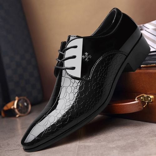 New men's leather shoes, men's business formal shoes, plus size shoes
