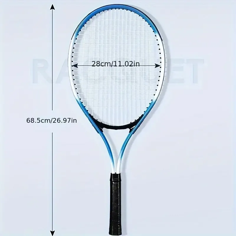 🔥For Your Child🔥1-Set Tennis Racket Bundle - Rebound Trainer for Solo Players, Includes Tennis Base and Ball, Perfect for Beginners and Intermediate Players
