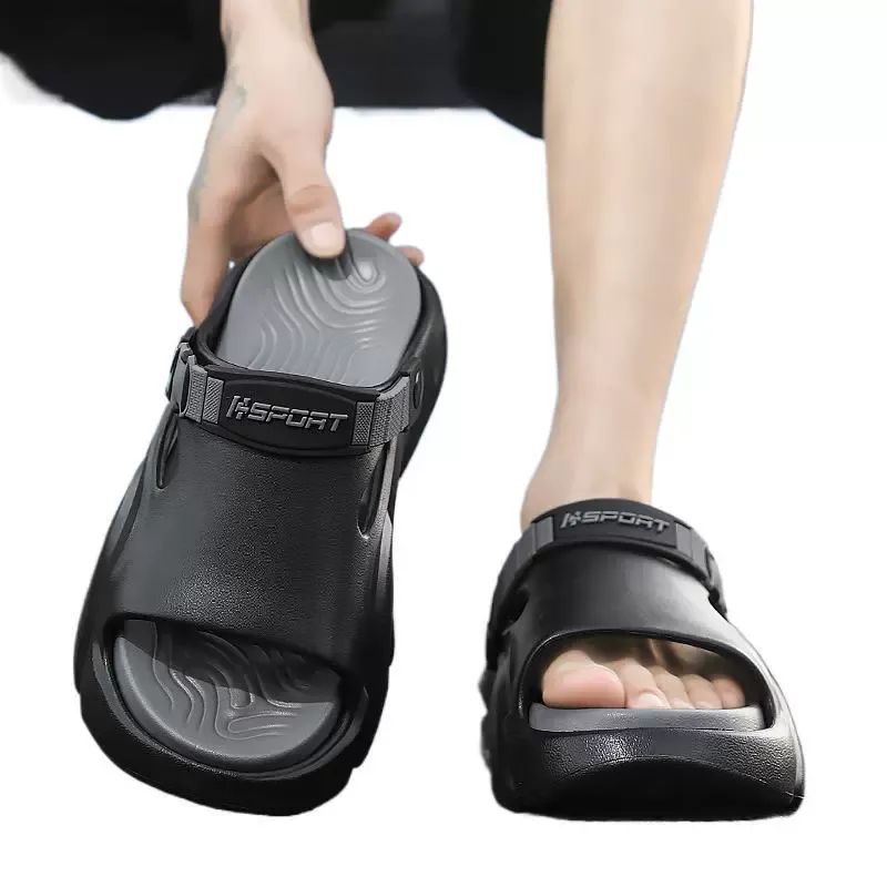Two-in-one waterproof casual sandal for driving and walking on the beach