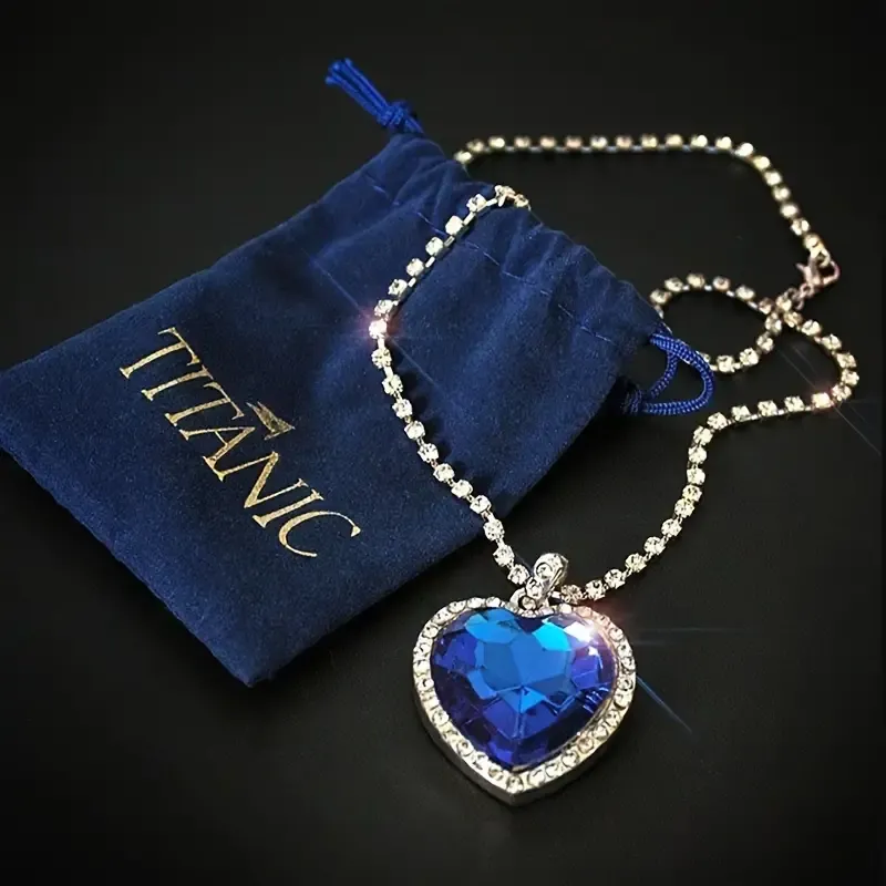 Elegant Ocean Heart Jewelry