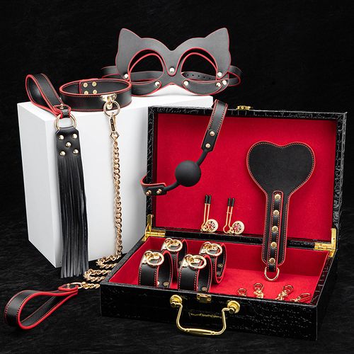 SM Sex Adult Toy Appeal Leather Bundle Set High-end Alternative Products Sm Toolbox Toys