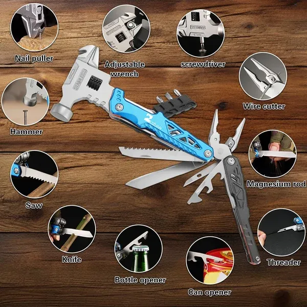 18 in 1 multi-tool, professional stainless steel multi-tool pliers