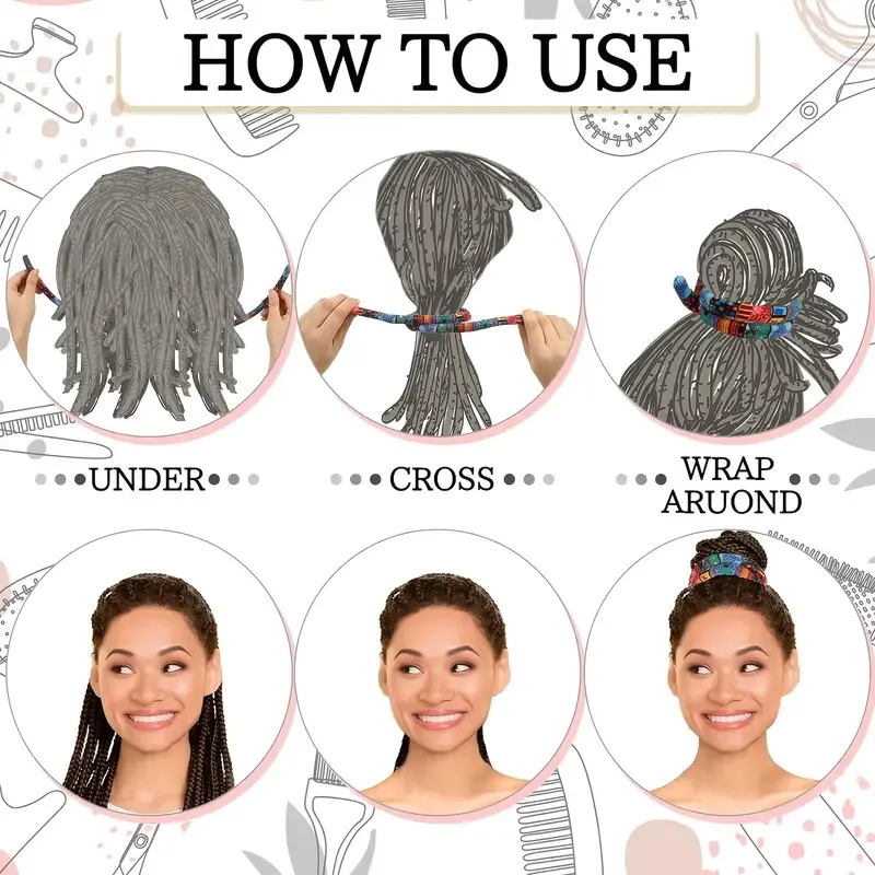 Bendable Spiral Lock Hair Tie