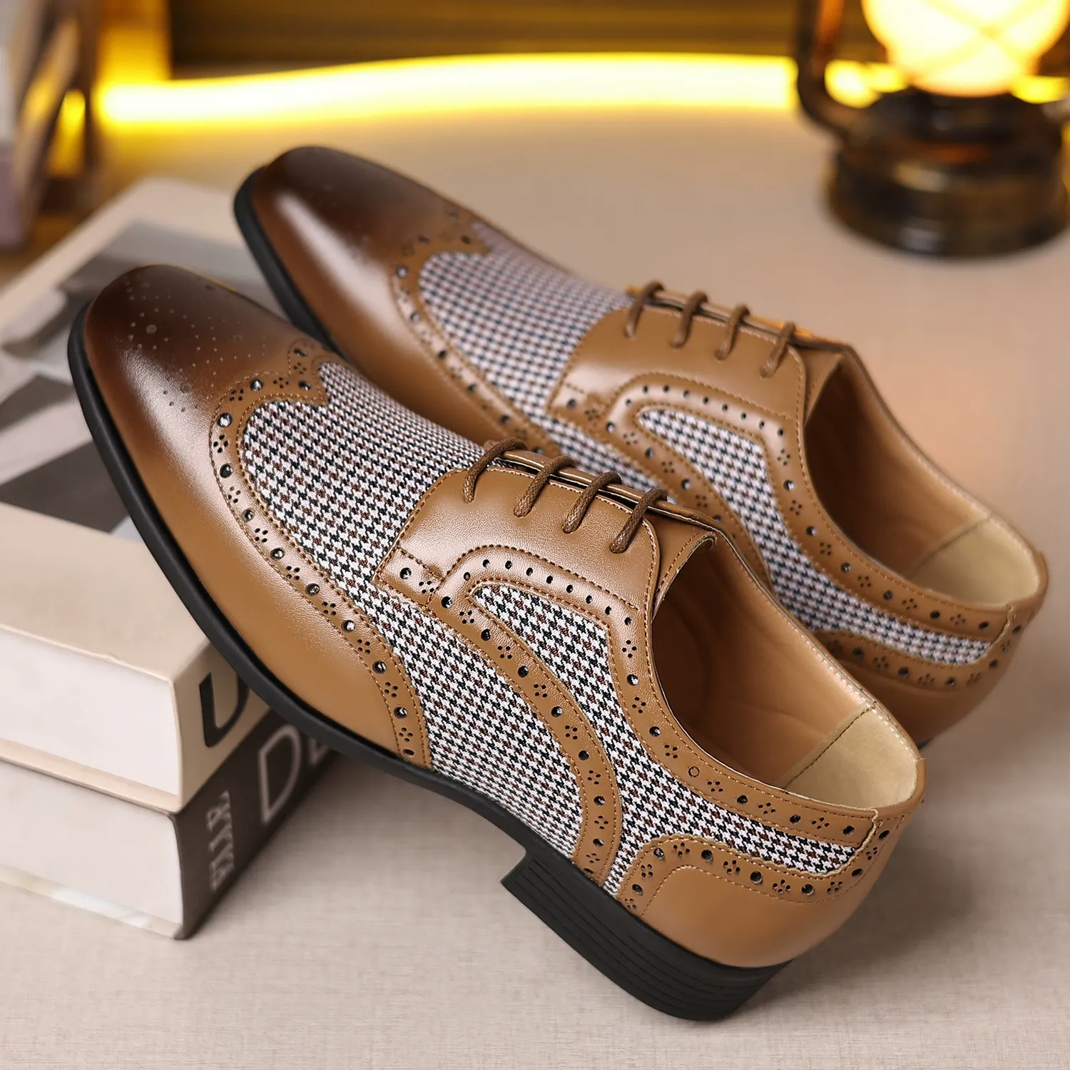 men's casual leather shoes