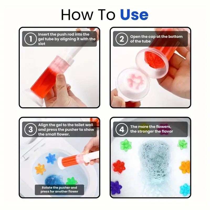 Fresh Flower Toilet Bowl Cleaner