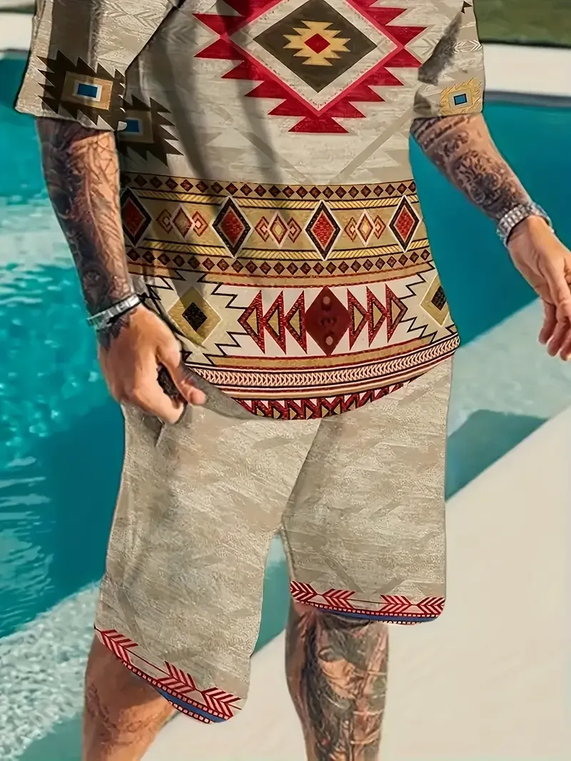 2-Piece Men's Summer Outfit Set