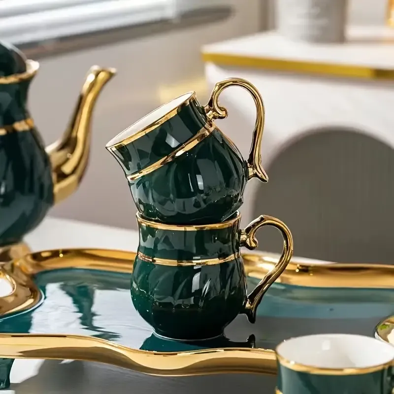 Elegant Ceramic Tea Set