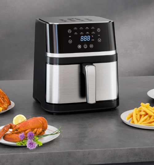 Air fryer household airfryer stainless steel multi-function air fryer large capacity electric fryer