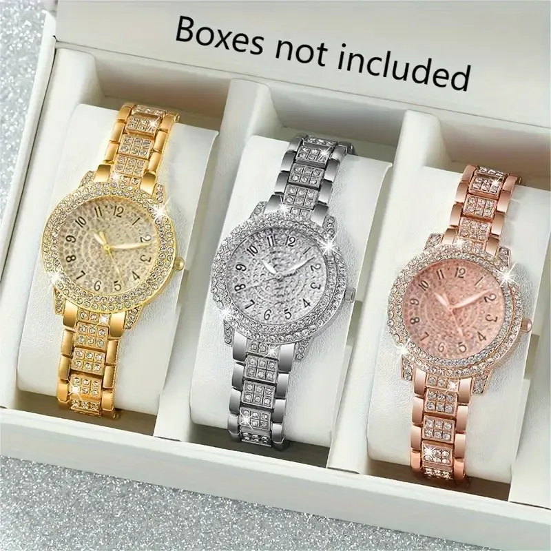 Chic Women's Quartz Watch Set