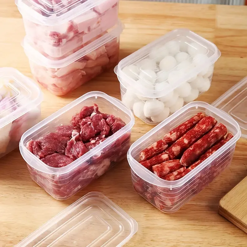 Clear Food Storage Containers with Scale Lines