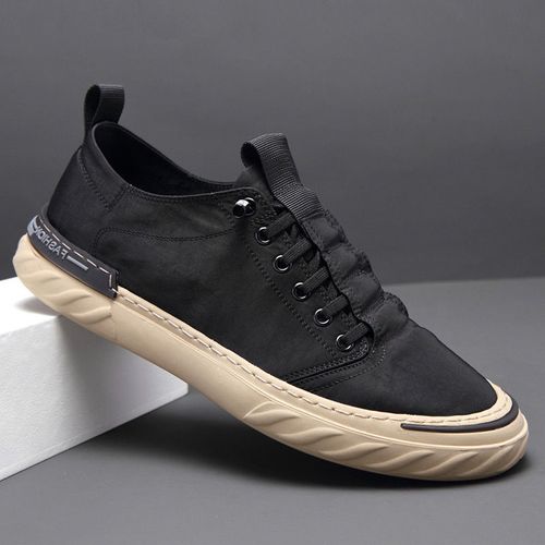 men's spring ice silk cloth shoes