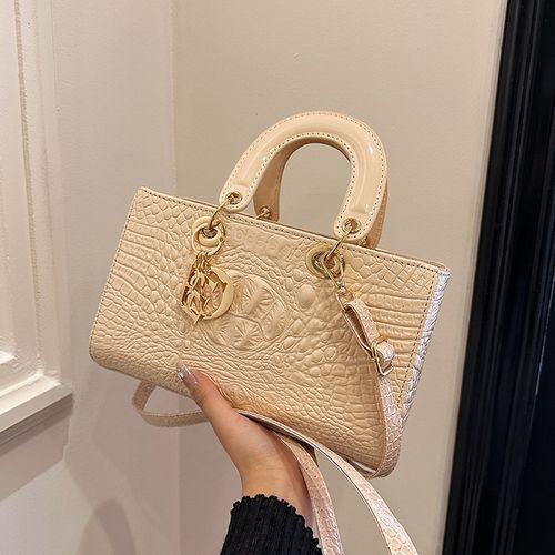 Diamond embroidery line women's bag