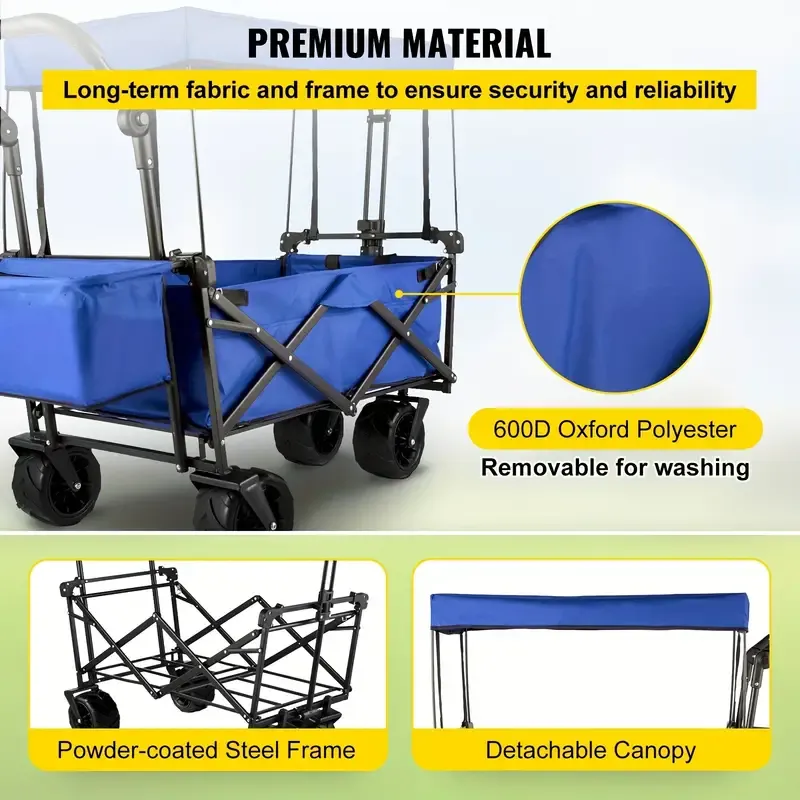 Extra Large Folding Utility Cart