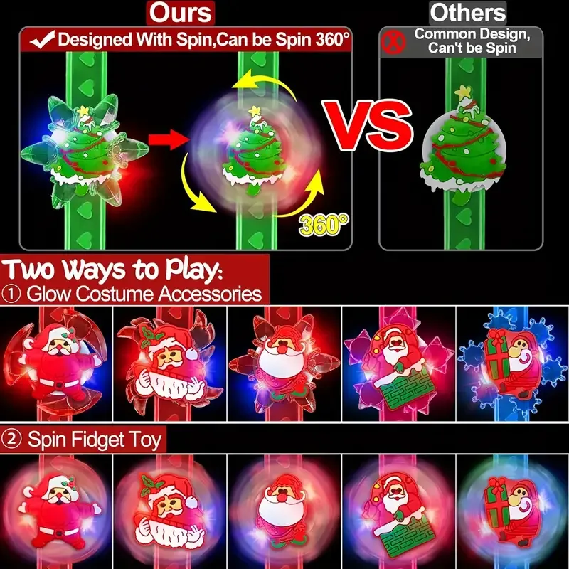LED Christmas Bracelets