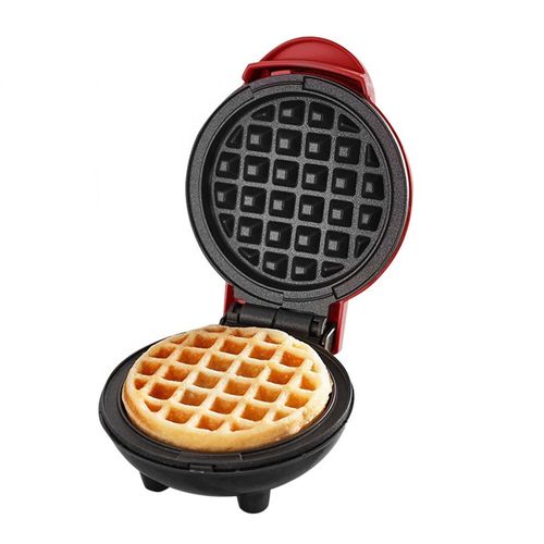 Portable home Waffle Maker Mini Breakfast Maker Mini Waffle Maker Heart Round sandwich breakfast maker