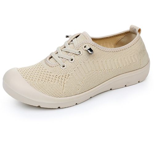 Breathable soft sole lightweight women's shoes