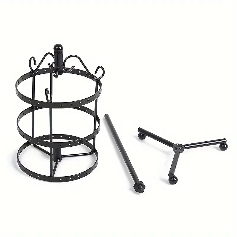 Metal Detachable Rotating Earring Rack