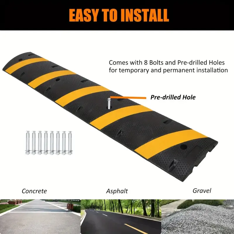 Rubber Speed Bump