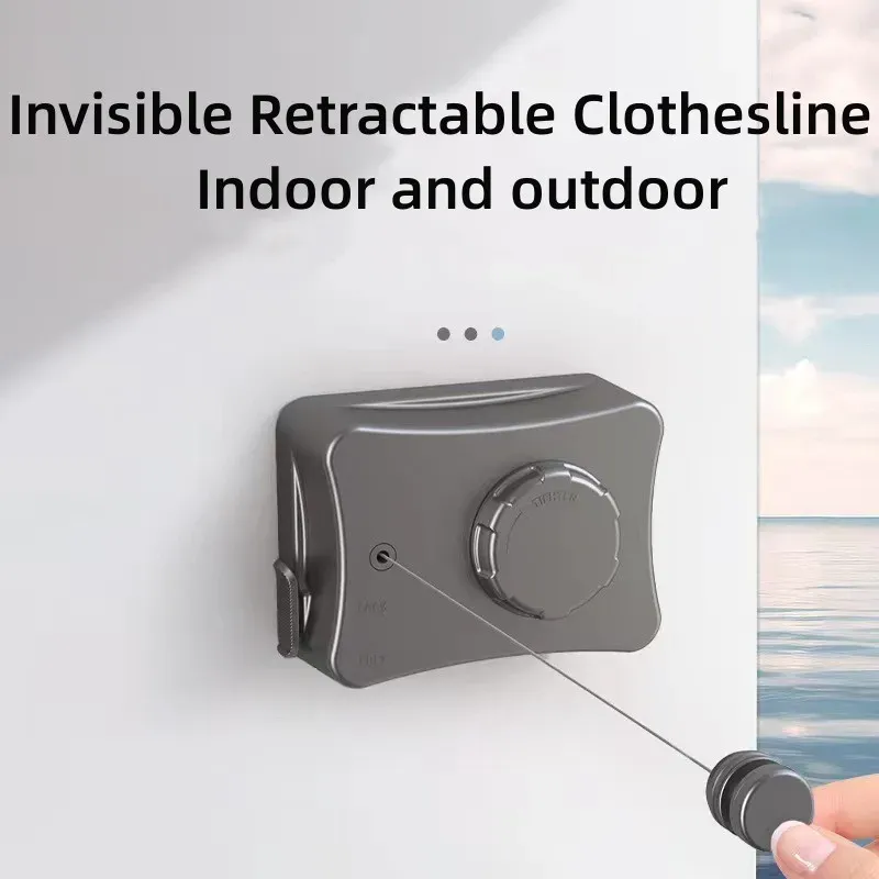 Retractable Clothesline Pull-Out Clothes