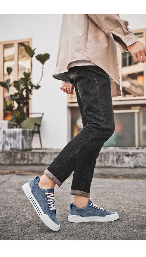 Canvas men's shoes spring new style