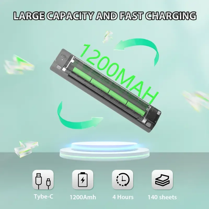 Wireless Portable Printer