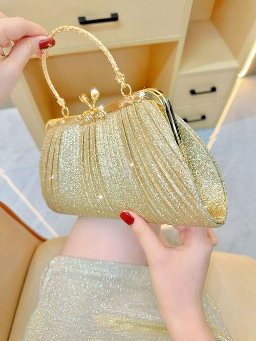 Clutch bag diamond-studded shoulder crossbody evening bag tassel diamond small bag