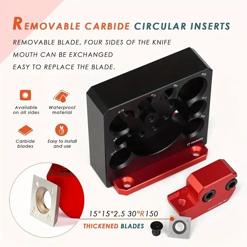 Adjustable 8-Hole Electric Drill Turning