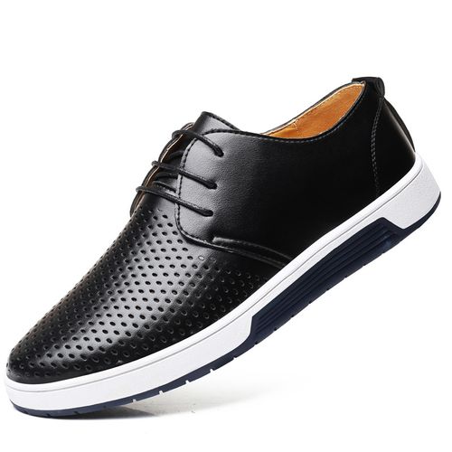 Hollow sports style men's shoes