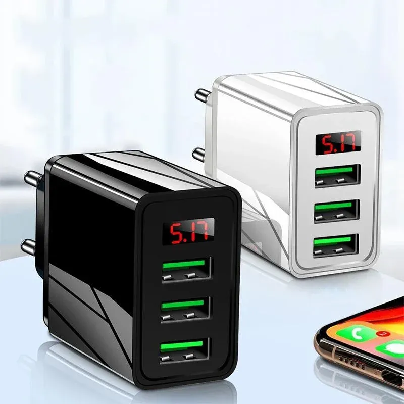 🔥BIG SALE 50%🔥🔥Three USB Port Phone Charger