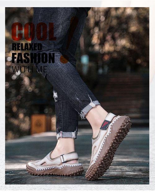 Summer New Arrival: Breathable, Versatile Casual Men's Shoes - Popular Oversized Styles with Tucked-in Toe Design
