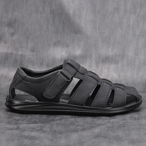 Summer beach shoes boutique men's leather sandals casual trendy men's sandals light and comfortable men's shoes