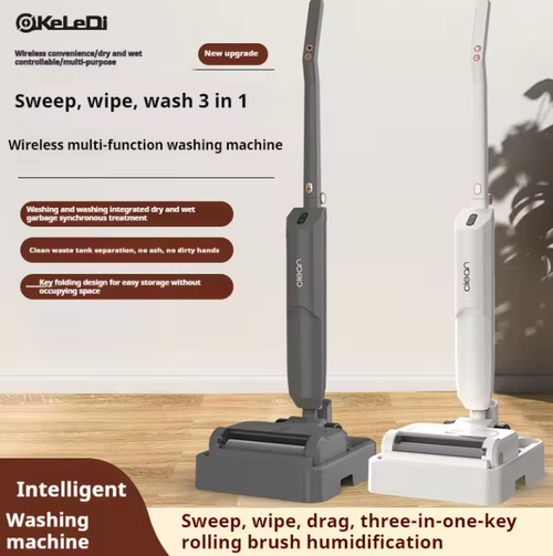 Intelligent floor scrubber