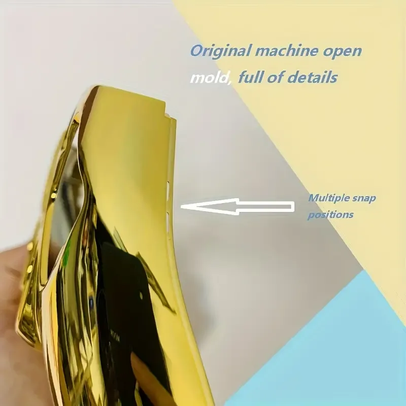 Golden Chrome Glossy Replacement Shell