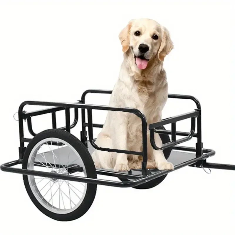 Foldable Pet and Cargo Bicycle Trailer