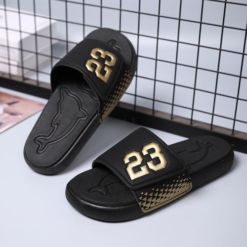 Men's Trendy Slide Sandals with Number 23