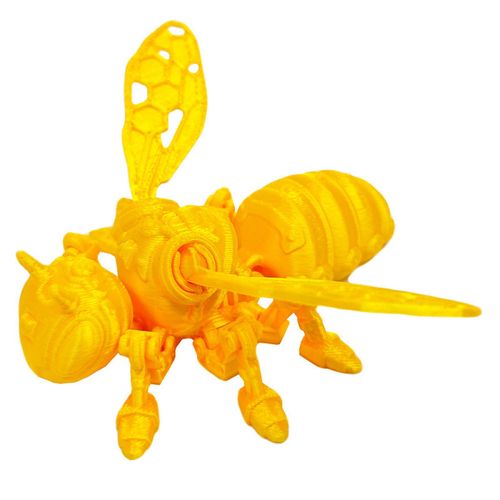 3D printed mechanical honeybee multi-articulation can do hands-on model gift gift decoration