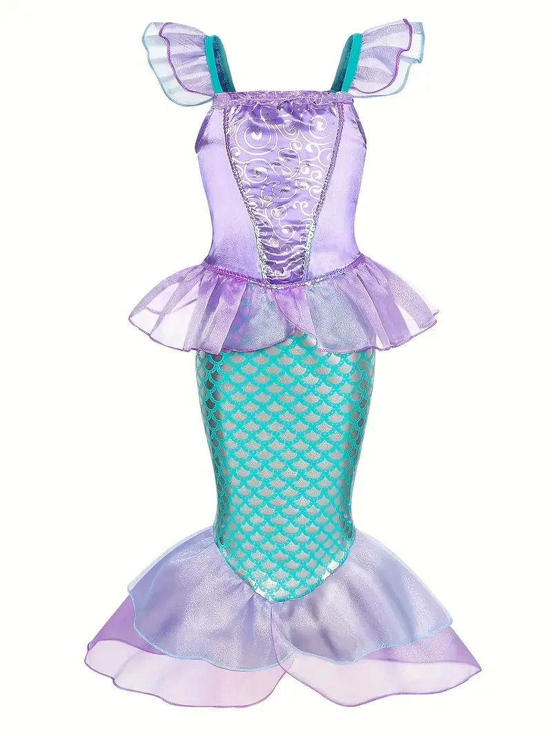 Magical Princess Mermaid Dress Costume