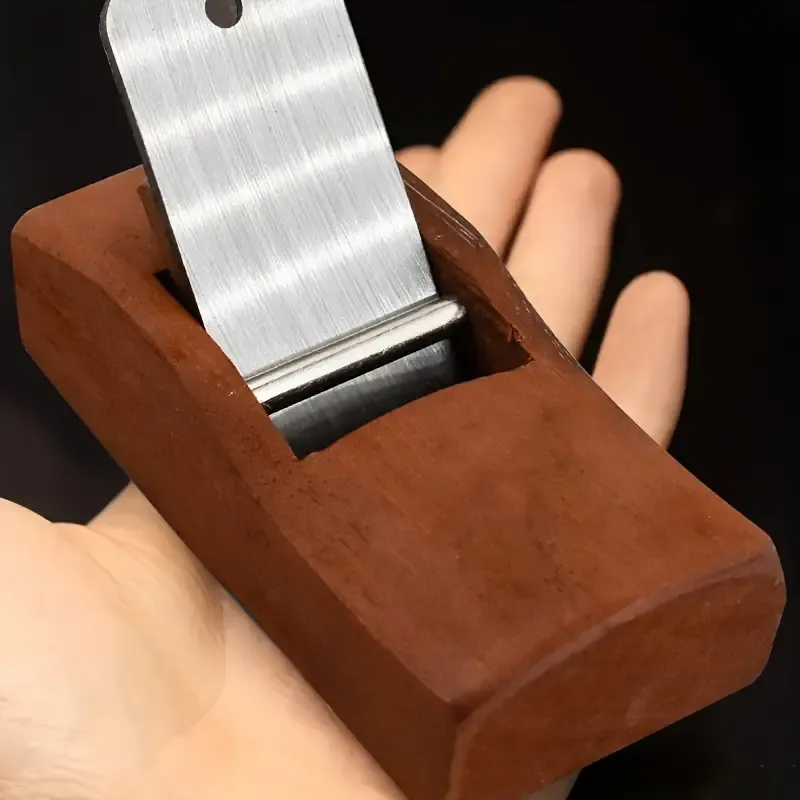 🔥For your  life🔥1 Set Mini Flat Wood Hand Planer - Compact DIY Tool for Woodcraft, Carpenter, and Hobbyist - Perfect for Smoothing and Shaping Small Wood Surfaces