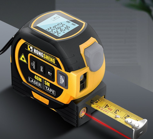 Steel tape distance meter