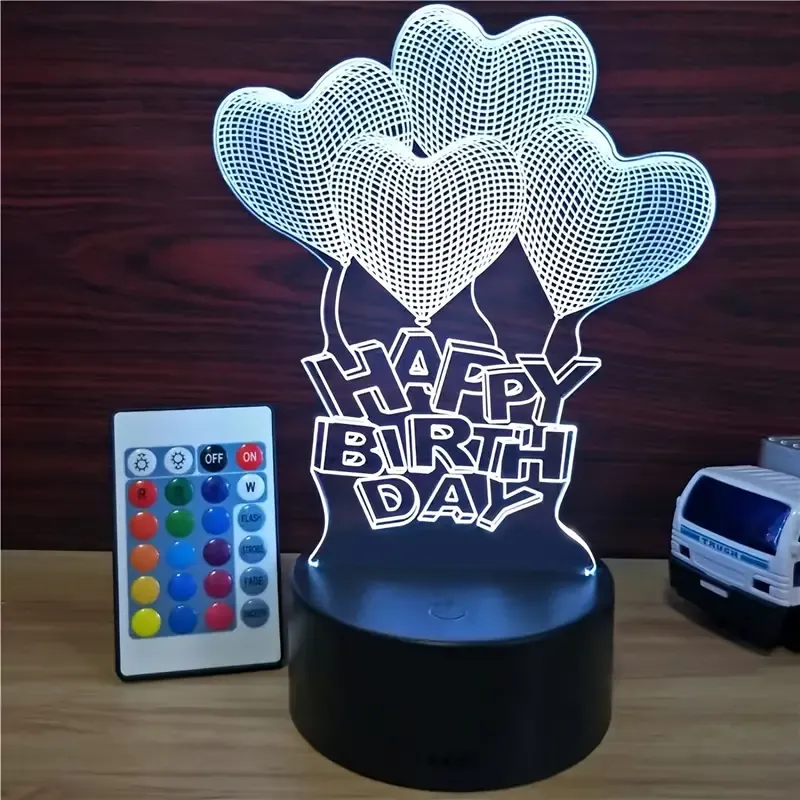 3D Illusion Night Light