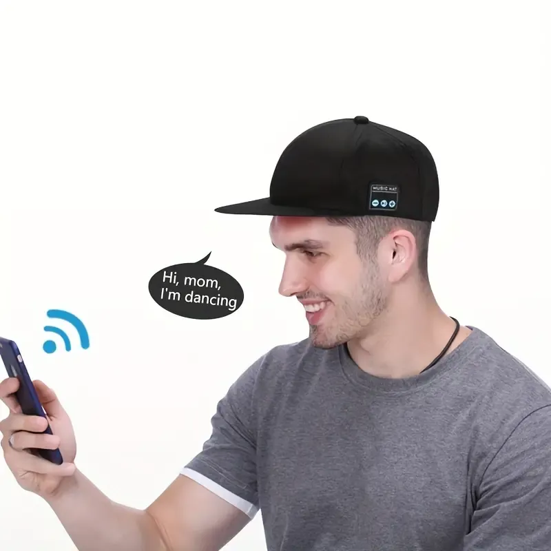 Wireless Smart Speaker Headphone Baseball Cap - Perfect Birthday Gift