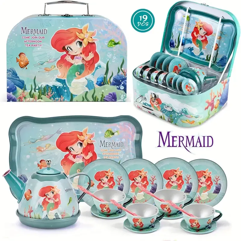 Toiyese Mermaid Tea Party Set