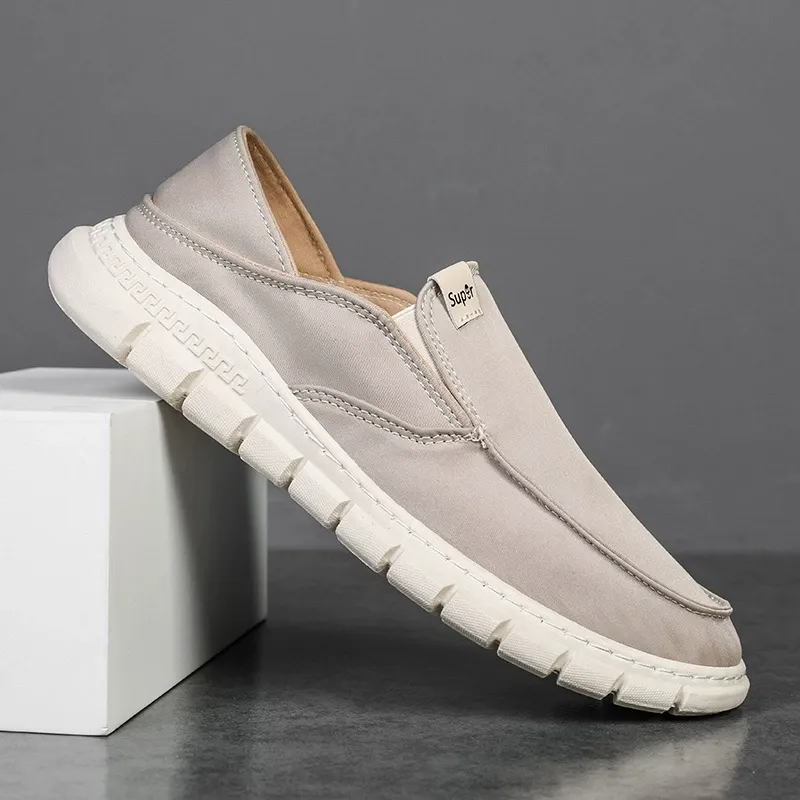 Men's breathable slip-on umbrella cloth shoes slip-on shoes men's casual sneakers