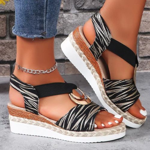 New trendy elastic band women's shoes