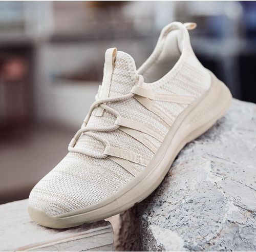Lightweight, fly-woven, thick-soled single shoes, couple outdoor shoes