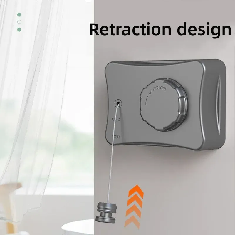 Retractable Clothesline Pull-Out Clothes