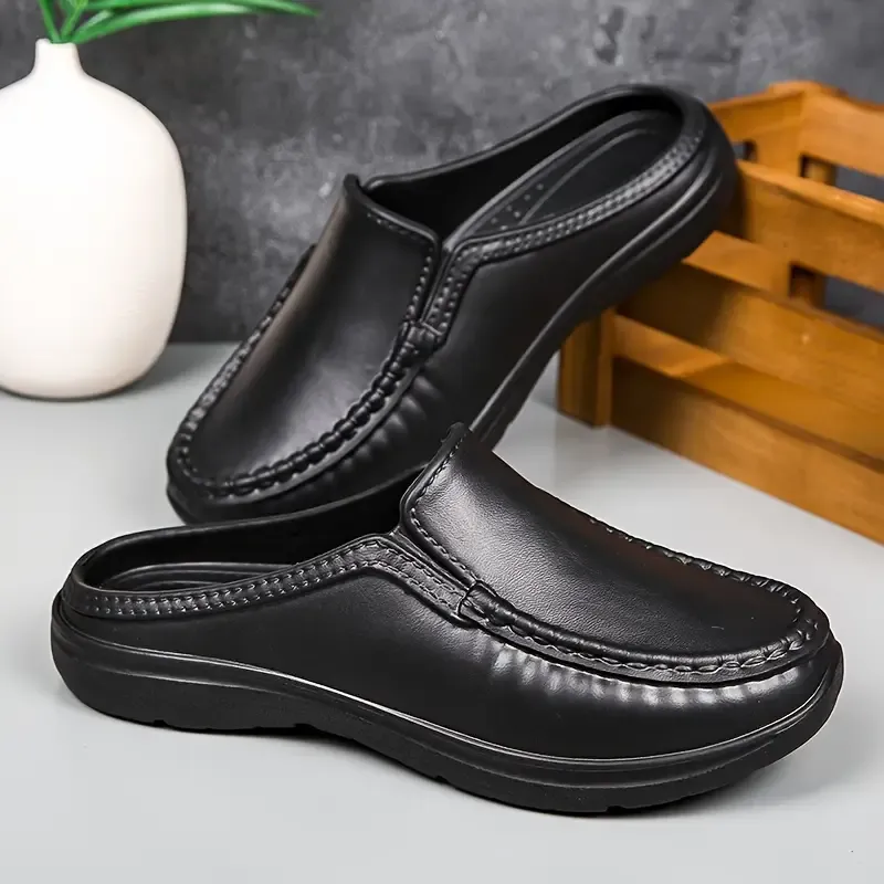 Mens Chef Shoes - Quick-Grip Slip-On