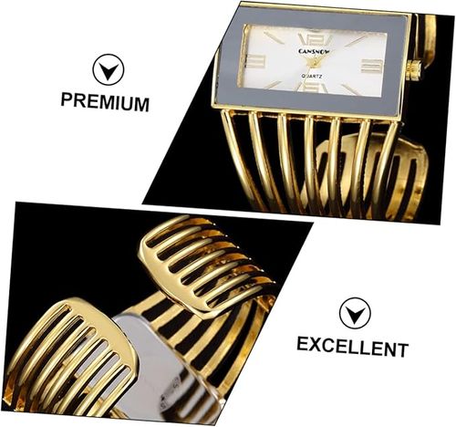 Luxury Fashion Unique Design Square Dial Ladies Alloy Bracelet Quartz Watch