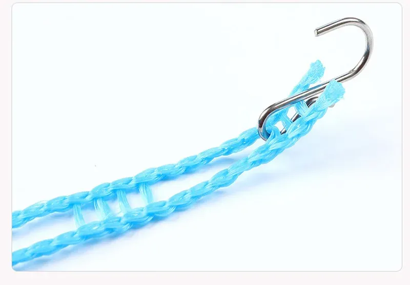 3M+5M+8M+10M Non-slip Clothesline Non-slip Drying Rope Portable Clothes Line Ropes for Outdoor Travel
